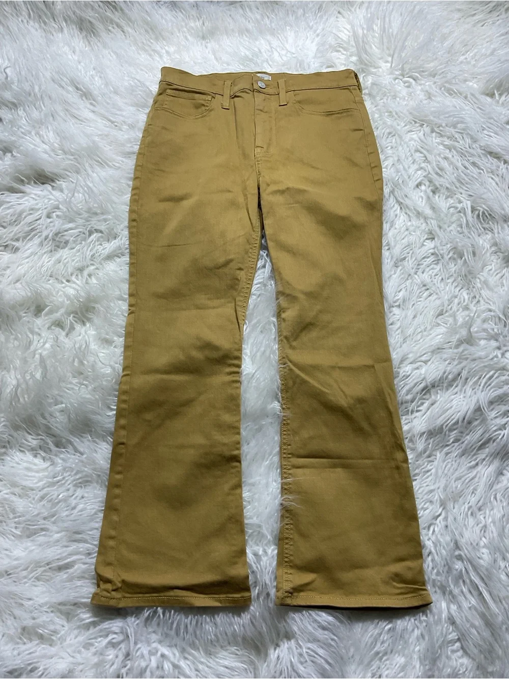 J Crew Garment-dyed demi-boot crop pant